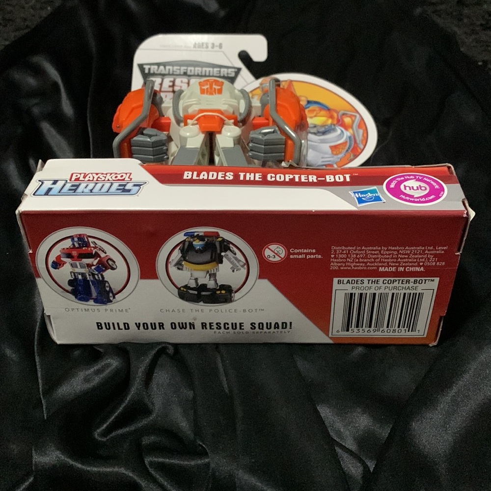 HASBRO- TRANSFORMERS- RESCUE BOTS- 2011 BLADES THE COPTER-BOT. 🆕 - Picture 4 of 11